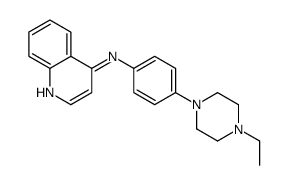 N-[4-(4-ethylpiperazin-1-yl)phenyl]quinolin-4-amine结构式