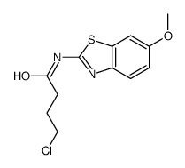 4-CHLORO-N-(6-METHOXY-2-BENZOTHIAZOLYL)-BUTANAMIDE picture