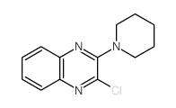 Quinoxaline,2-chloro-3-(1-piperidinyl)-结构式