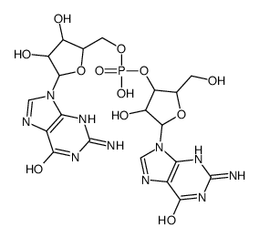 guanylyl-(3'->5')-guanosine Structure