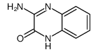 3-AMINO-QUINOXALINE-2-OL structure