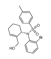 (S)-N-(2-bromophenyl)-N-(2-hydroxymethyl-2-cyclohexenyl)-4-methylbenzenesulfonamide Structure