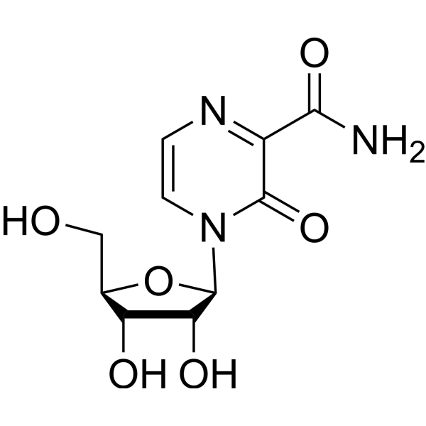 3-Oxo-4-(?D-ribofuranosyl)-3,4-dihydro-2-pyrazinecarboxamide picture