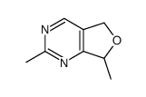 Furo[3,4-d]pyrimidine, 5,7-dihydro-2,7-dimethyl- (9CI) Structure