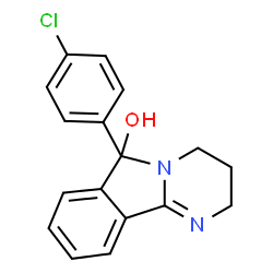 6-(4-chloro-phenyl)-2,3,4,6-tetrahydro-pyrimido[2,1-a]isoindol-6-ol Structure