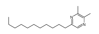 2,3-dimethyl-5-undecylpyrazine Structure