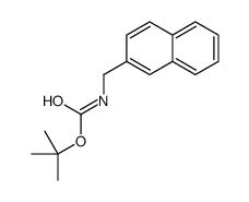 tert-butyl N-(naphthalen-2-ylmethyl)carbamate Structure