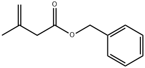 3-Butenoic acid, 3-Methyl-, phenylMethyl ester Structure
