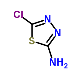 5-氯-1,3,4-噻二唑-2-胺结构式