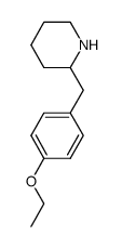 Piperidine, 2-[(4-ethoxyphenyl)methyl]- (9CI)结构式