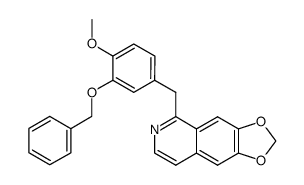 O-benzylisosevanine Structure