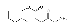 2-methylpentyl 5-amino-4-oxopentanoate Structure