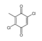 2,5-dichloro-3-methyl-[1,4]benzoquinone结构式