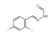 N-[(2,4-dichlorophenyl)methylideneamino]formamide picture