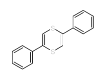 p-Dithiin, 2,5-diphenyl- Structure