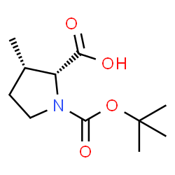 (2R,3S)-1-BOC-3-METHYLPYRROLIDINE-2-CARBOXYLICACID picture