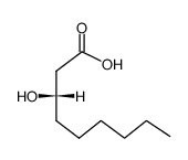 (S)-3-hydroxy-nonanoic acid Structure
