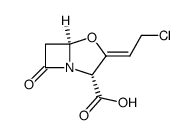 9-chloro-9-deoxyclavulanic acid Structure