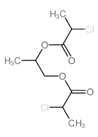 2-(2-chloropropanoyloxy)propyl 2-chloropropanoate Structure