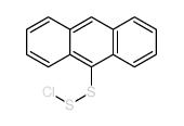 9-chlorodisulfanylanthracene结构式