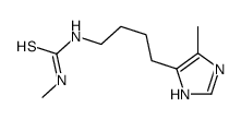 1-methyl-3-[4-(5-methyl-1H-imidazol-4-yl)butyl]thiourea结构式