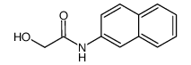 N-[2]naphthyl glycolamide结构式