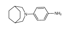 4-(3-azabicyclo[3.2.2]non-3-yl)phenylamine结构式