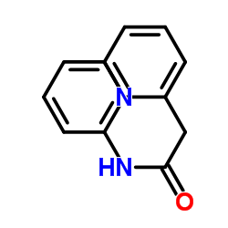 2-Phenyl-N-(2-pyridinyl)acetamide结构式