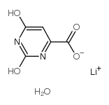 Lithium 2,6-dioxo-1,2,3,6-tetrahydropyrimidine-4-carboxylate Structure