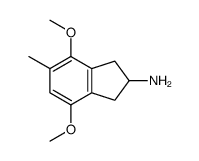 4,7-dimethoxy-5-methyl-2,3-dihydro-1H-inden-2-amine Structure