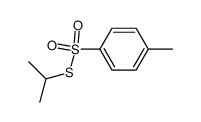 4-Methylbenzolthiosulfonsaeure-S-isopropylester结构式