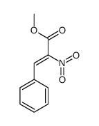 methyl 2-nitro-3-phenylprop-2-enoate结构式