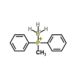 Trihydrido[methyl(diphenyl)phosphine]boron Structure