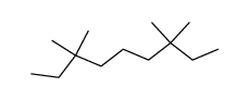 3,3,7,7-tetramethyl-nonane Structure