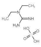 1,1-Diethylguanidine sulfate (1:1)结构式