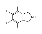 4,5,6,7-Tetrafluoroisoindoline结构式