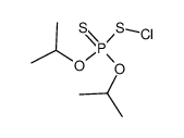 O,O-diisopropylthiophosphorylsulfenyl chloride Structure