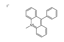 10-methyl-9-phenylacridin-10-ium,iodide结构式