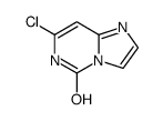 7-氯咪唑并[1,2-c]嘧啶-5-醇结构式