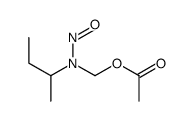 SEC-BUTYL-ACETOXYMETHYL-NITROSAMINE Structure