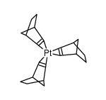 [Pt(bicyclo[2.2.1]hept-2-en)3] Structure