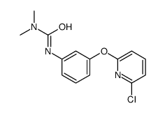 3-[3-(6-chloropyridin-2-yl)oxyphenyl]-1,1-dimethylurea结构式