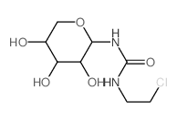 1-(2-chloroethyl)-3-(3,4,5-trihydroxyoxan-2-yl)urea structure