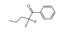 α,α-diflourovalerophenone结构式