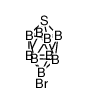 1-S-B9H8-10-Br Structure