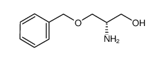 (S)-(-)-2-氨基-3-苄氧基-1-丙醇结构式