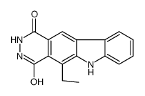 5-ethyl-3,6-dihydro-2H-pyridazino[4,5-b]carbazole-1,4-dione结构式