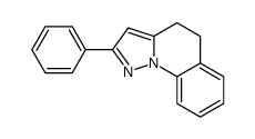 2-phenyl-4,5-dihydropyrazolo[1,5-a]quinoline Structure