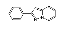 7-methyl-2-phenylpyrazolo[1,5-a]pyridine结构式