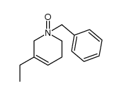 1-benzyl-3-ethyl-1,2,5,6-tetrahydropyridine N-oxide结构式